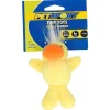 Petsport Usa Tiny Tots Duck - Hondenspeelgoed - 10 cm Geel Oranje
