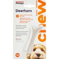 Petstages Deerhorn Grijs - Hondenspeelgoed