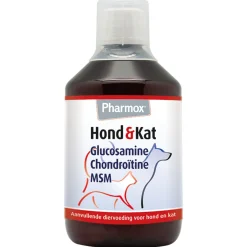 Pharmox Hond&Kat Glucosamine - Voedingssupplement - Huid - Vacht - 500 ml