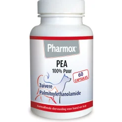 Pharmox Hond&Kat Pea 100% Puur - Voedingssupplement - Huid - Vacht - 60 60 caps