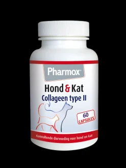 Pharmox Hond&Kat Uc-Ii 100% Puur - Voedingssupplement - Huid - Vacht - 60 caps