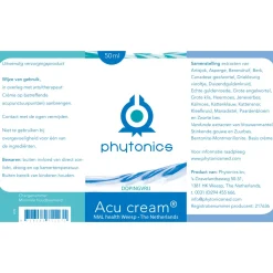 Phytonics Acu Cream - Huidverzorging - 50 ml Hond/Kat/Paard