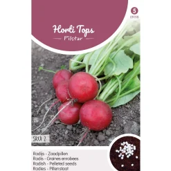 Pilstar Themaserie Radijs Saxa - Groentezaden - 7 g