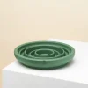 Pino Anti Schrok Bowl - Kattenvoerbak - Ø18x4 cm Groen Geschikt Voor Katten En Kleine Honden Small