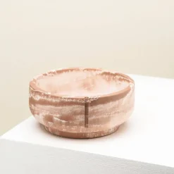 Pino Classic Bowl - Hondenvoerbak - Ø21.7x9 cm Terracotta Marmer Geschikt Voor Grote Honden Large