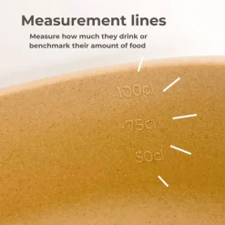 Pino Classic Voerbak Puppy - Hondenvoerbak - Ø14.8x17.5 cm Grijs