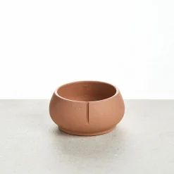 Pino Lange Oren Bowl - Hondenvoerbak - Ø18x9 cm Terracotta Geschikt Voor Middelgrote Honden Medium
