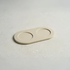 Pino Onderzetter - Hondenvoerbak - 48.5x25.5x2 cm Grijs Geschikt Voor Honden Large