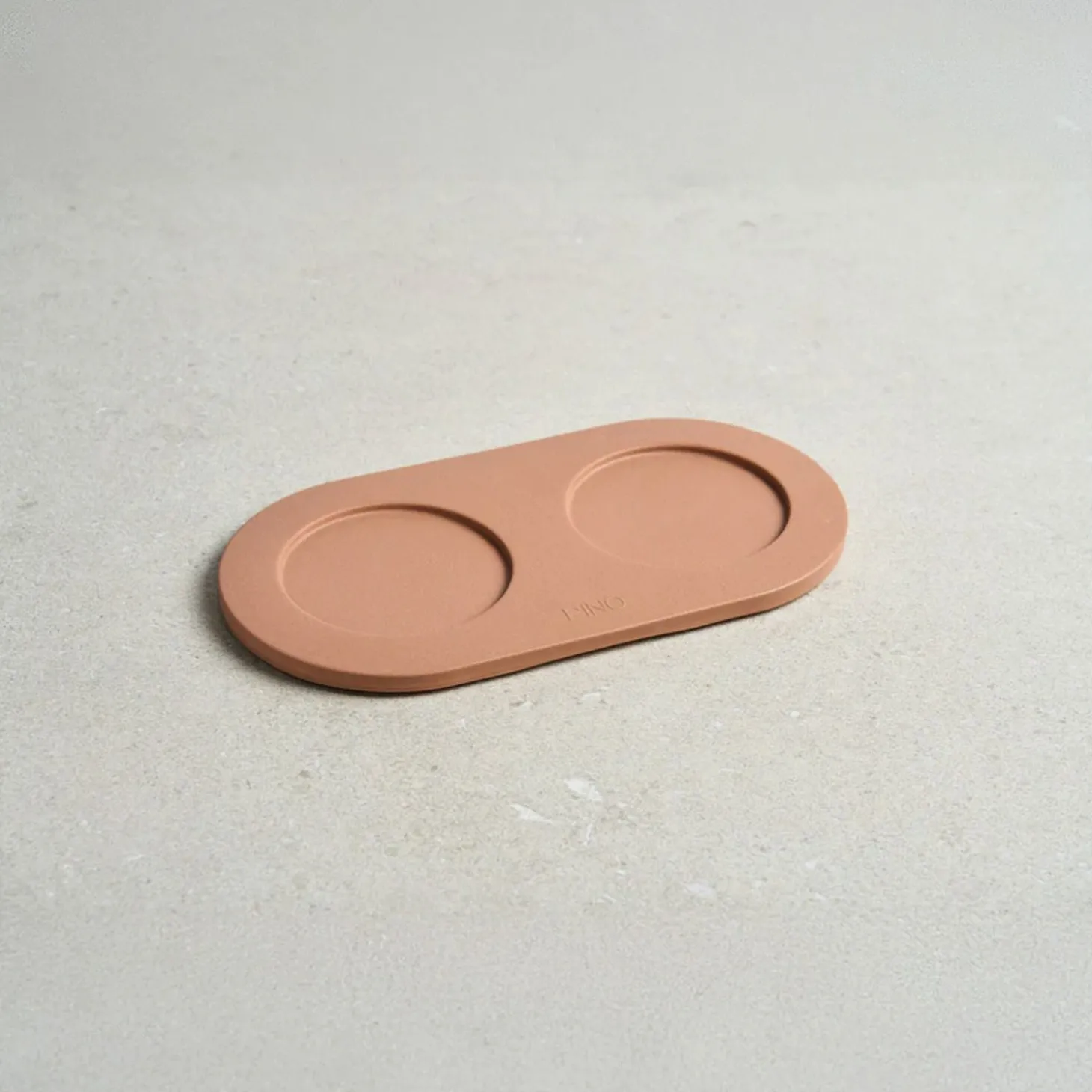 Pino Onderzetter - Hondenvoerbak - 48.5x25.5x2 cm Terracotta Geschikt Voor Honden Large