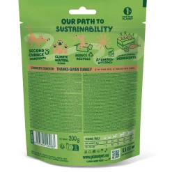 Planet Pet Society Dog Cracker Thanks Given - Hondensnacks - Kalkoen 200 g