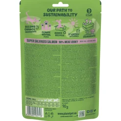Planet Pet Society Dog Jerky Super Salvaged - Hondensnacks - Zalm 90 g