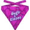 Plenty Gifts Bandana Dog Hugs - Cadeau - 18x22 cm Pink Wit