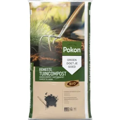 Pokon Bemeste Tuincompost Bio - Potgrond Turf - 40 l
