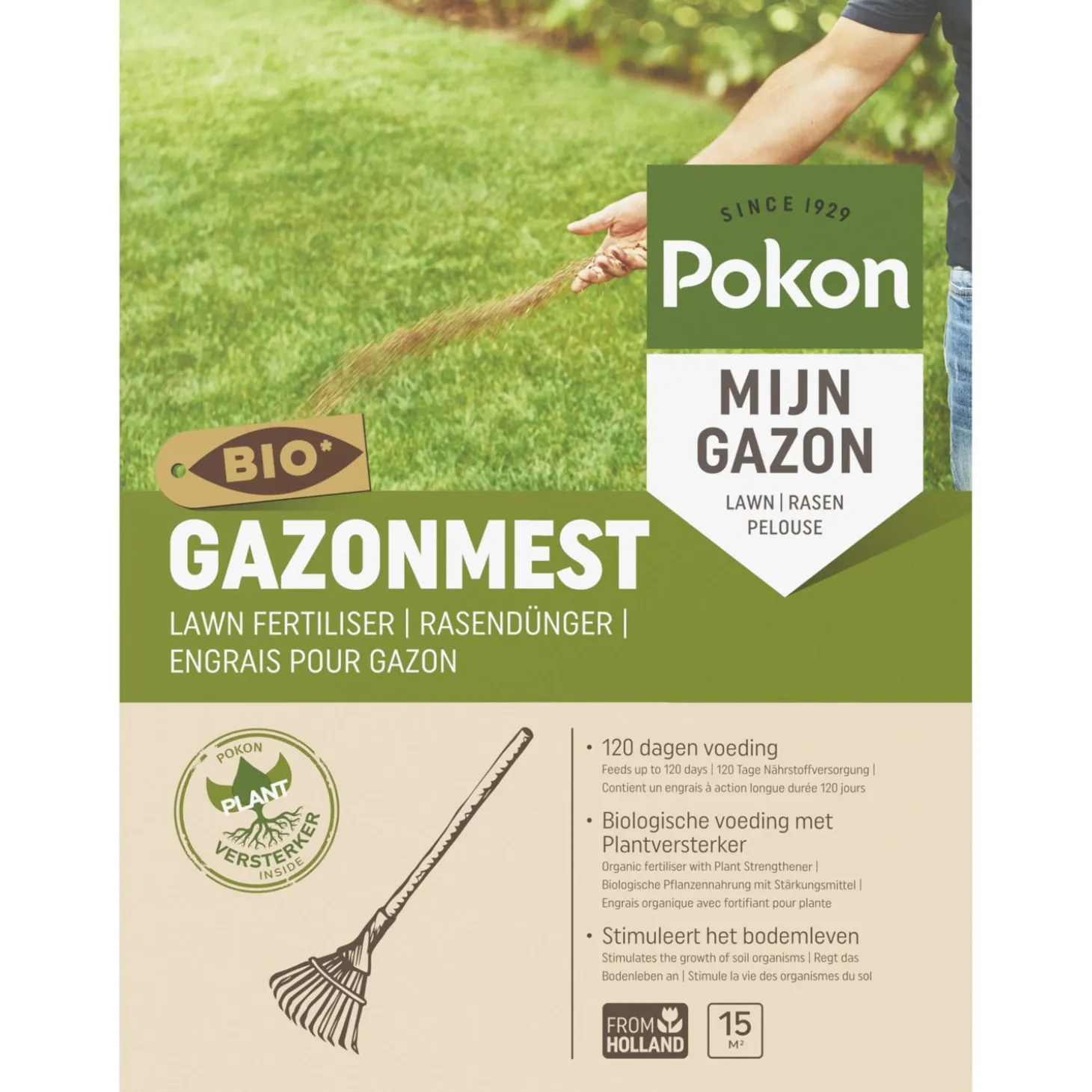 Pokon Bio Gazonmest - Gazonmeststoffen