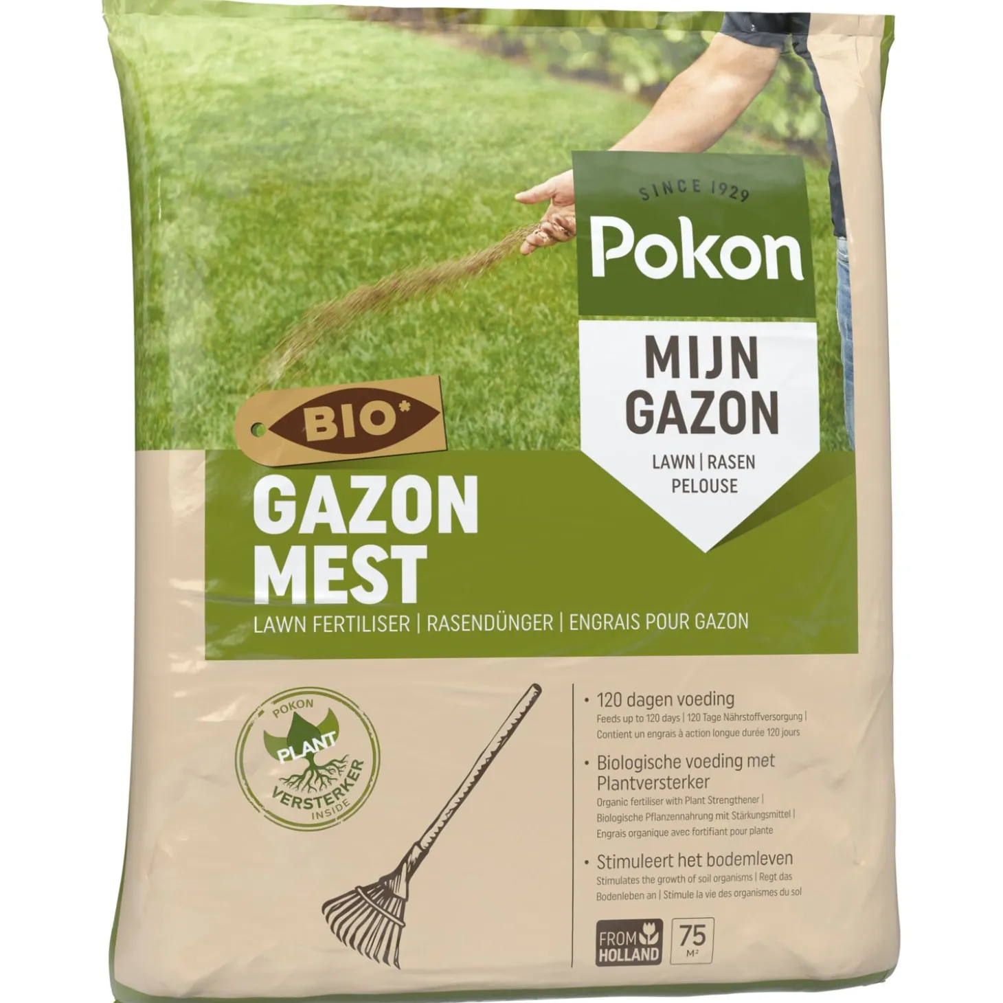 Pokon Bio Gazonmest - Gazonmeststoffen
