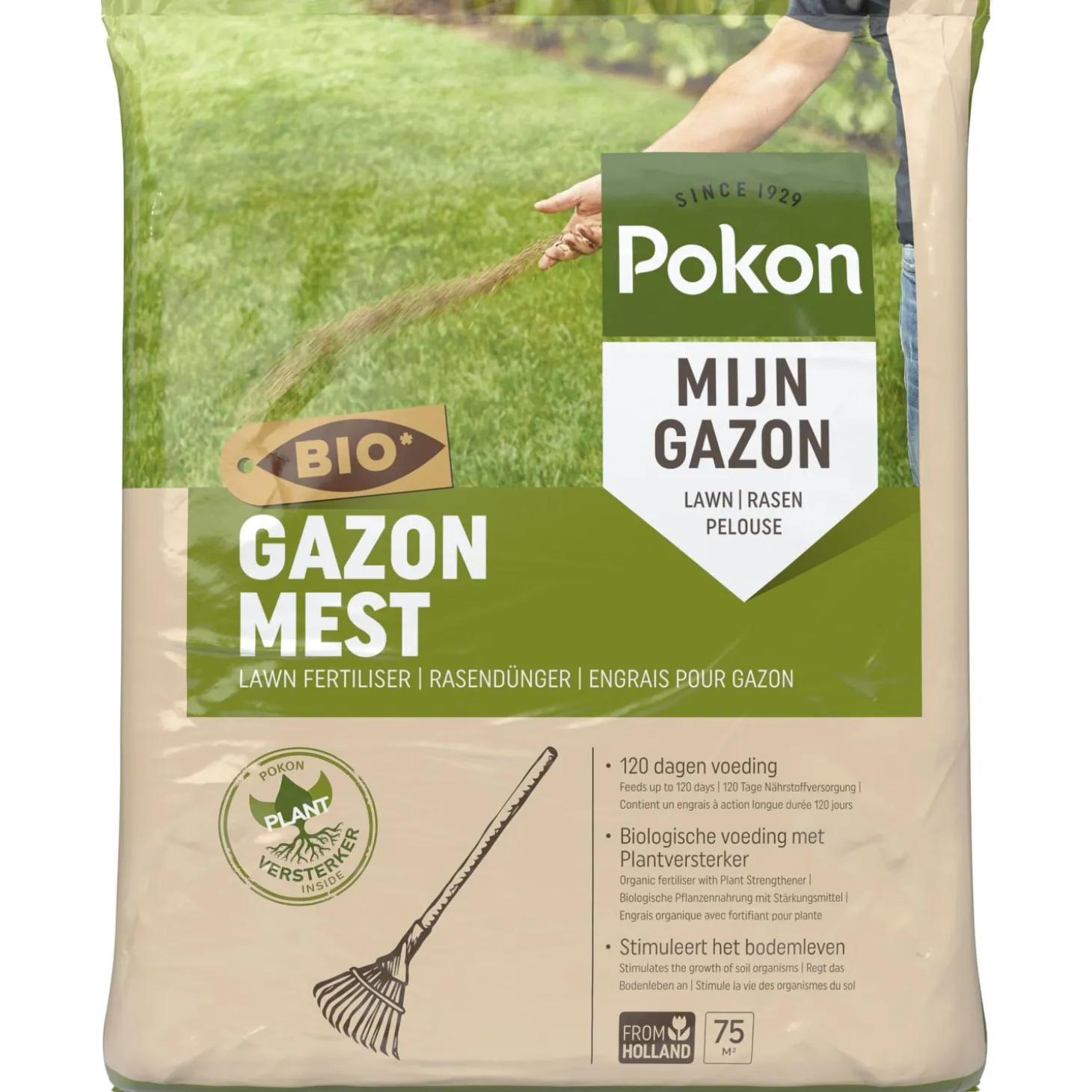 Pokon Bio Gazonmest - Gazonmeststoffen