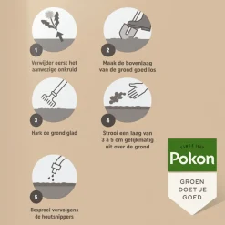 Pokon Houtsnippers - Bodembedekking - 45 l