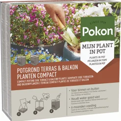 Pokon Potgrond Terras En Balkon Compact - Kokosvezel - 20 l