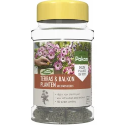 Pokon Terras En Balkonvoedingskegels - Meststoffen - 40 stuks