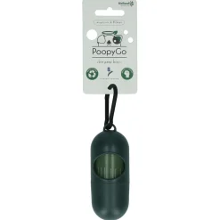 Poopygo Dispenser Incl. 15 Zakjes Lavendelgeur - Hondenpoepzakjes - 33x21 cm Groen Wit
