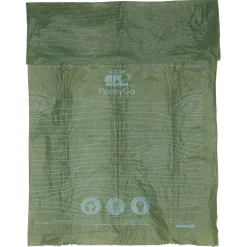 Poopygo Dispenser Incl. 15 Zakjes Lavendelgeur - Hondenpoepzakjes - 33x21 cm Groen Wit