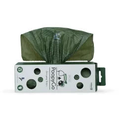 Poopygo Poepzakjes Lavendelgeur Tissue Box - Hondenpoepzakjes - 33x21 cm Groen Wit 300 stuks