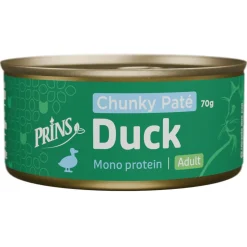 Prins Chunky Paté - Kattenvoer - Eend 70 g
