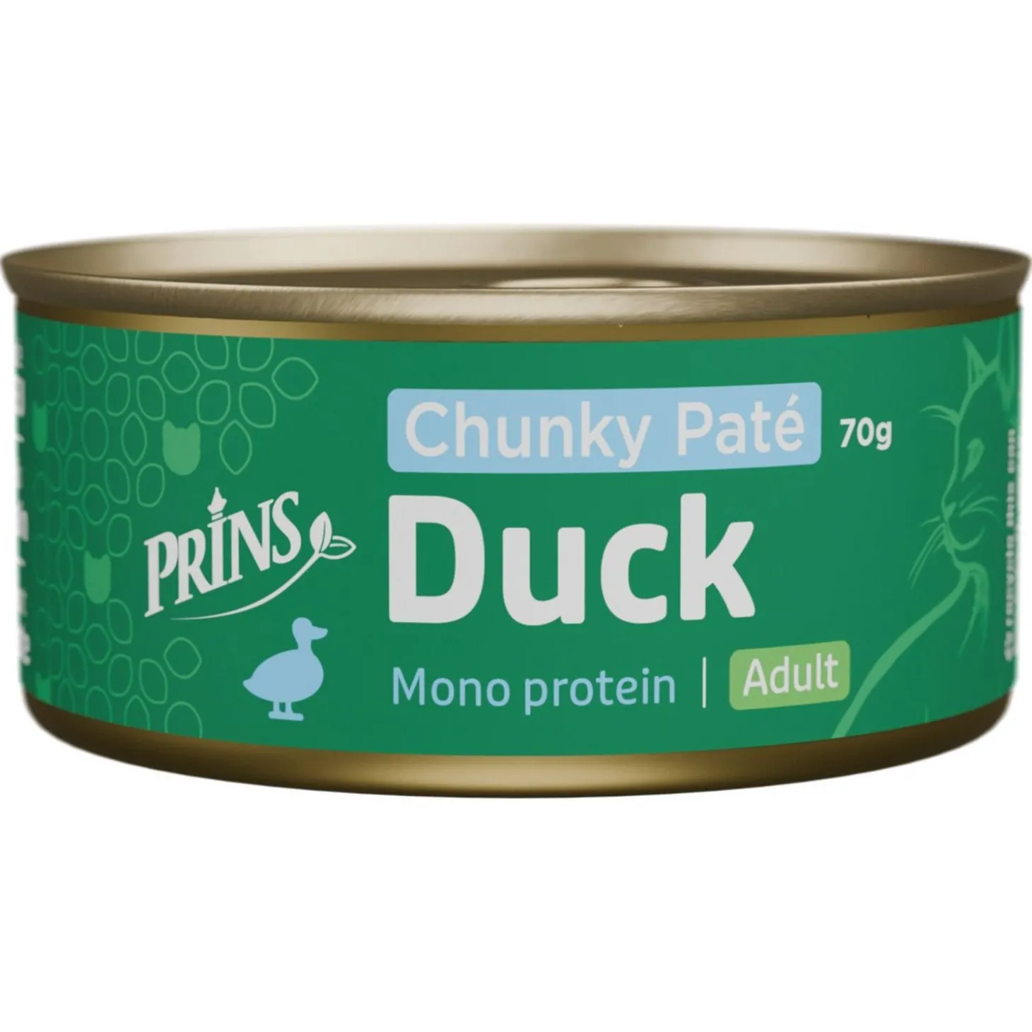 Prins Chunky Paté - Kattenvoer - Eend 70 g