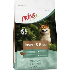 Prins Procare Medium & Large Insecten&Rijst - Hondenvoer