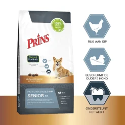 Prins Protection Croque Mini Senior Fit - Hondenvoer - 2 kg