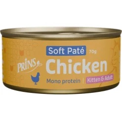 Prins Soft Paté - Kattenvoer - Kip 70 g