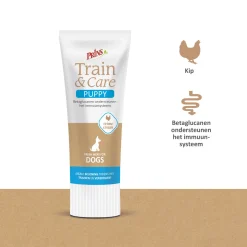 Prins Train & Care Puppy Paté - Hondensnacks - Gevogelte 75 g