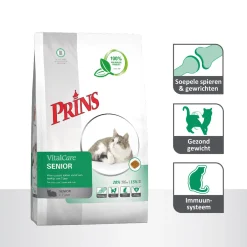 Prins Vitalcare Cat Senior Gevogelte - Kattenvoer