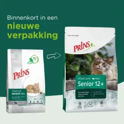 Prins Vitalcare Senior 12+ - Kattenvoer - Gevogelte 4 kg
