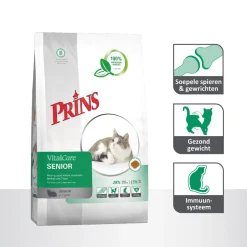 Prins Vitalcare Senior Gevogelte - Kattenvoer