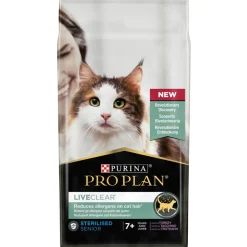 Pro Plan Cat Liveclear Sterilised Senior - Kattenvoer - Kalkoen 1.4 kg