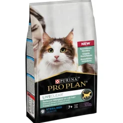 Pro Plan Cat Liveclear Sterilised Senior - Kattenvoer - Kalkoen 1.4 kg