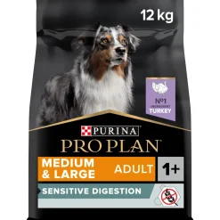 Pro Plan Dog Adult Medium & Large Sensitive Digestion Grain Free Kalkoen - Hondenvoer