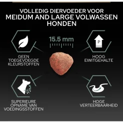 Pro Plan Dog Adult Medium & Large Sensitive Digestion Grain Free Kalkoen - Hondenvoer