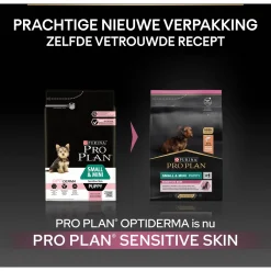 Pro Plan Dog Puppy Small & Mini Breed  Sensitive Skin - Hondenvoer - Zalm 3 kg