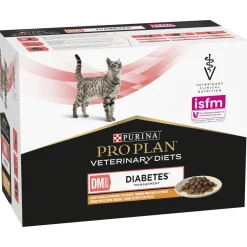Pro Plan Veterinary Diets Feline Dm Diabetes - Kattenvoer - Kip 10x85 g