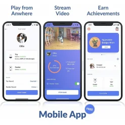 Puppod Rocker Training Snoepjes Camera Automaat - Hondenopvoeding - Wit Grijs