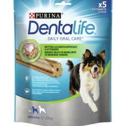 Purina Dentalife Daily Oral Care - Hondensnacks - 115 g 5 stuks Medium