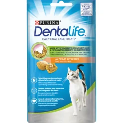 Purina Dentalife Denta Care Snacks - Kattensnack - Kip 40 g