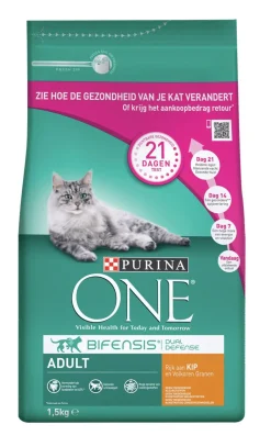 Purina One Adult Kip&Granen - Kattenvoer