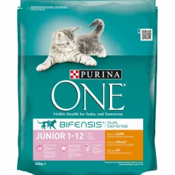 Purina One Junior - Kattenvoer - Kip Granen 800 g