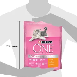 Purina One Junior - Kattenvoer - Kip Granen 800 g