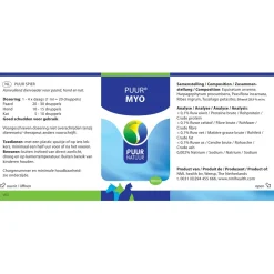 Puur Natuur Myo Spier - Supplement - 100 ml