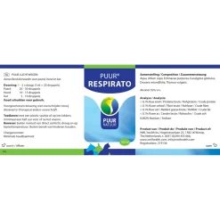 Puur Natuur Respirato - Supplement - 100 ml