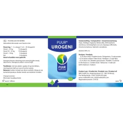 Puur Natuur Urogeni - Supplement - Blaas - Urine - 50 ml